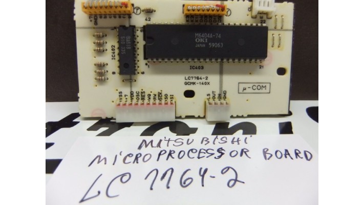 Mitsubishi LC7764-2 microprocessor board 